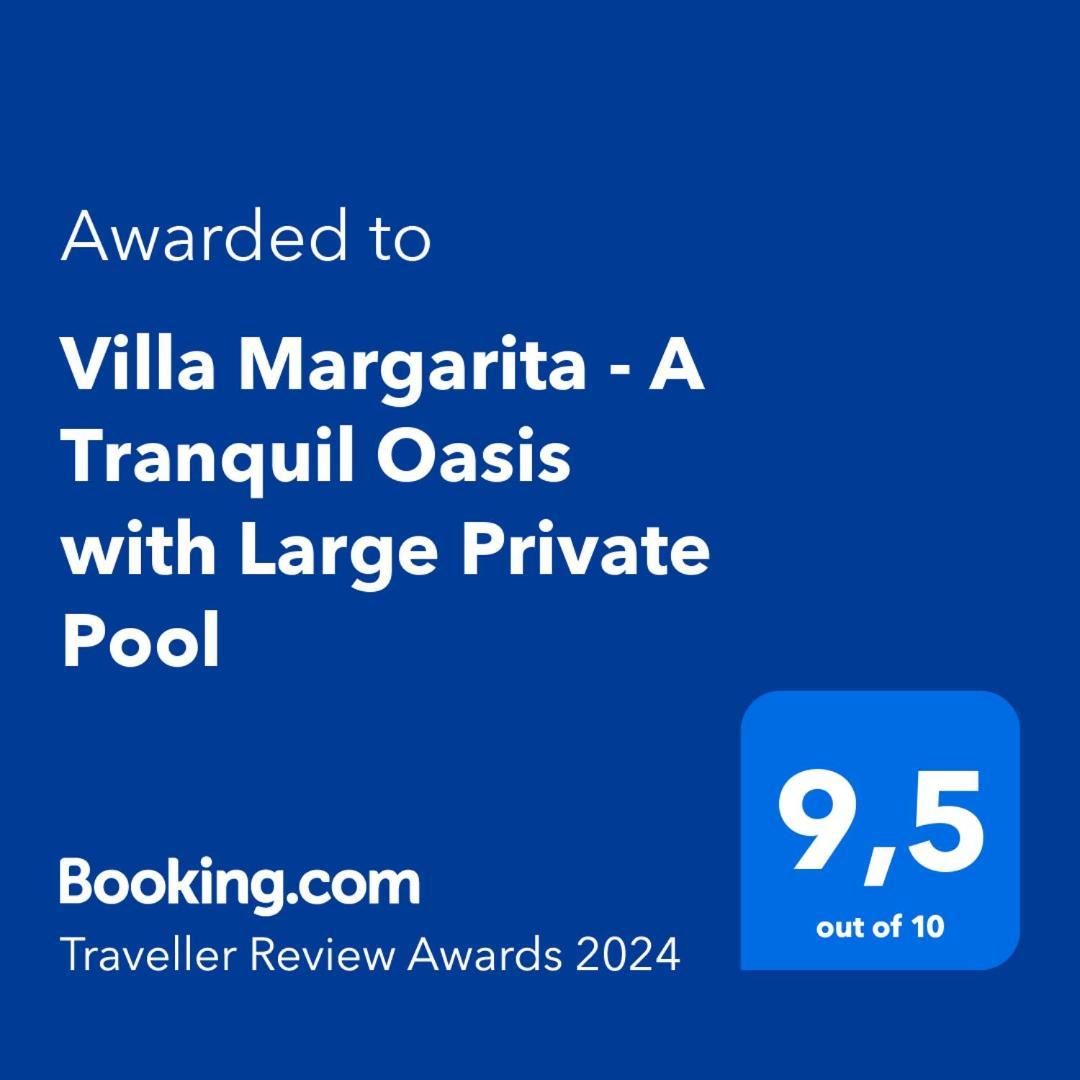 Villa Margarita - A Tranquil Oasis With Large Private Pool Γιαβέα Εξωτερικό φωτογραφία